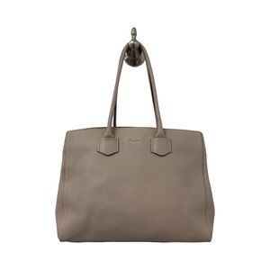 Furla Shoulder Bag Alba M Tote Onice Genuine Leather From Japan Preowned
